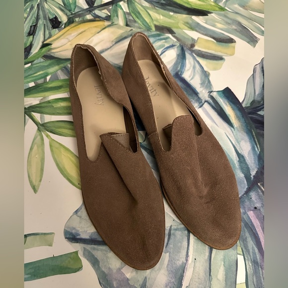 levity Shoes - Levity Carla leather loafers - taupe